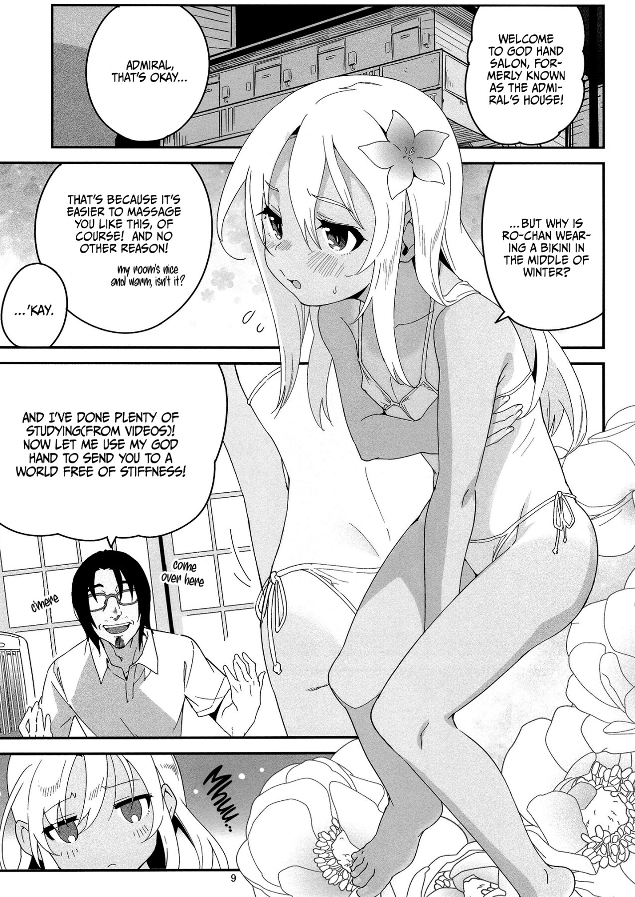 Hentai Manga Comic-Deploy! Ro-chan's Masssage Is Warm Even In Winter-Read-8